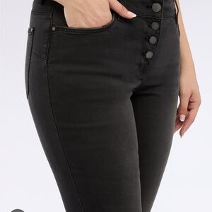 MADEWELL Women's Black High-Waisted Jeans